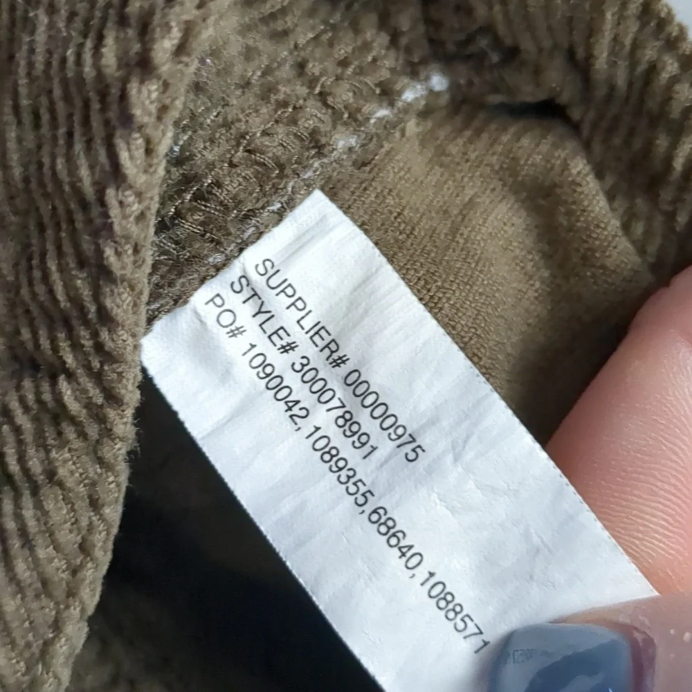 Polo Ralph Lauren corduroy brown overalls size 6M